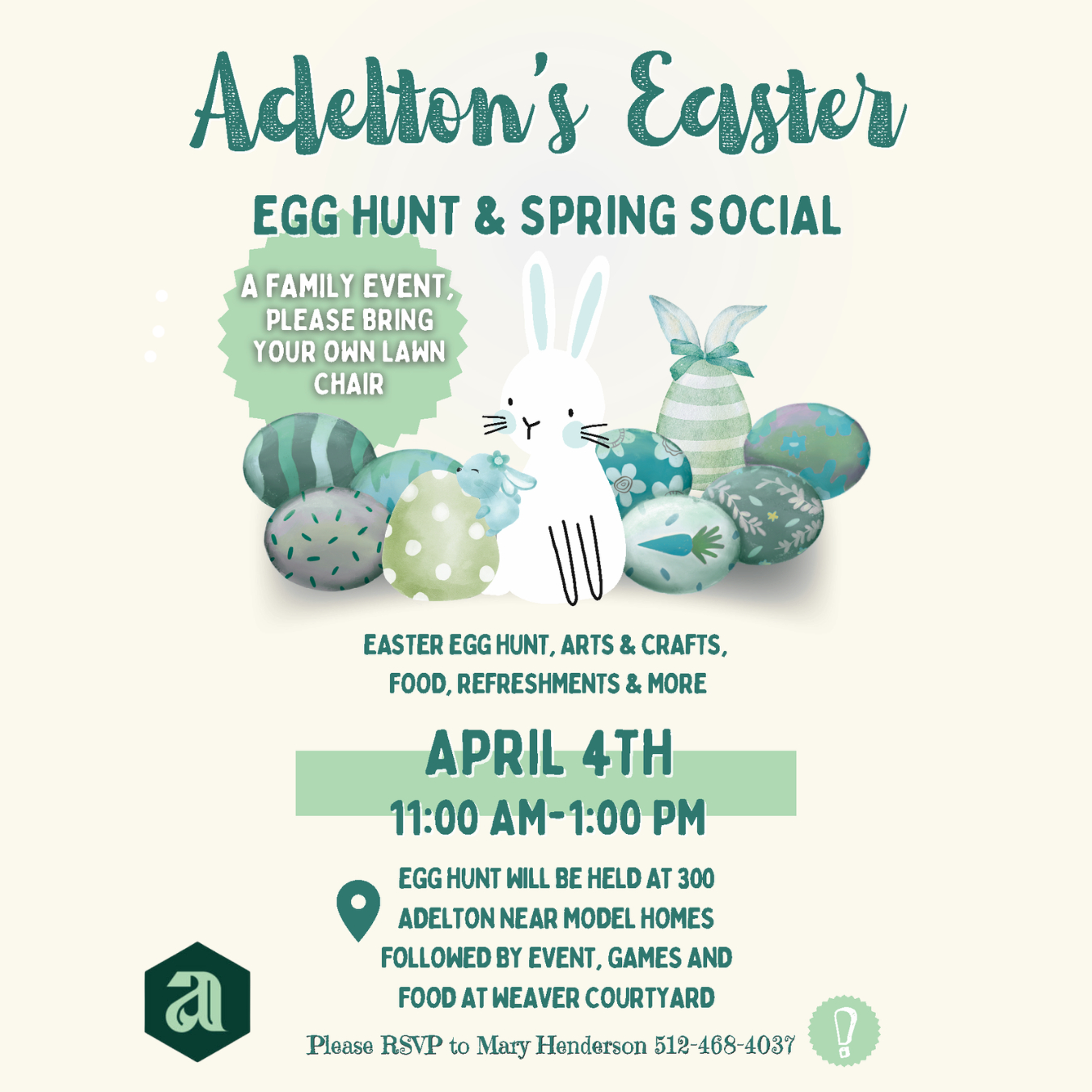 Adelton’s Easter Egg Hunter & Sprint Social